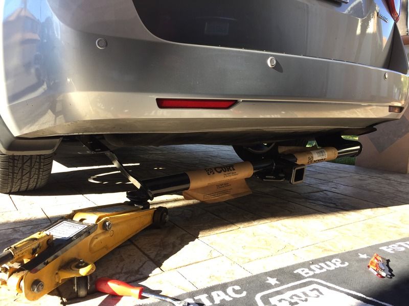 Curt Tow Hitch Installed Honda Odyssey Forum